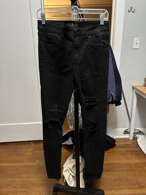 wild fable Black Jeans with Branded Waistband